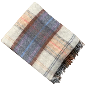Plaid merino cashmere 1458
