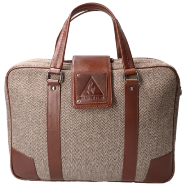 Laptop tas Tweed Bruin Bruin
