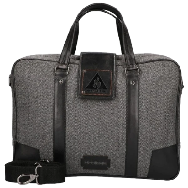 Laptop tas Tweed Zwart Zwart